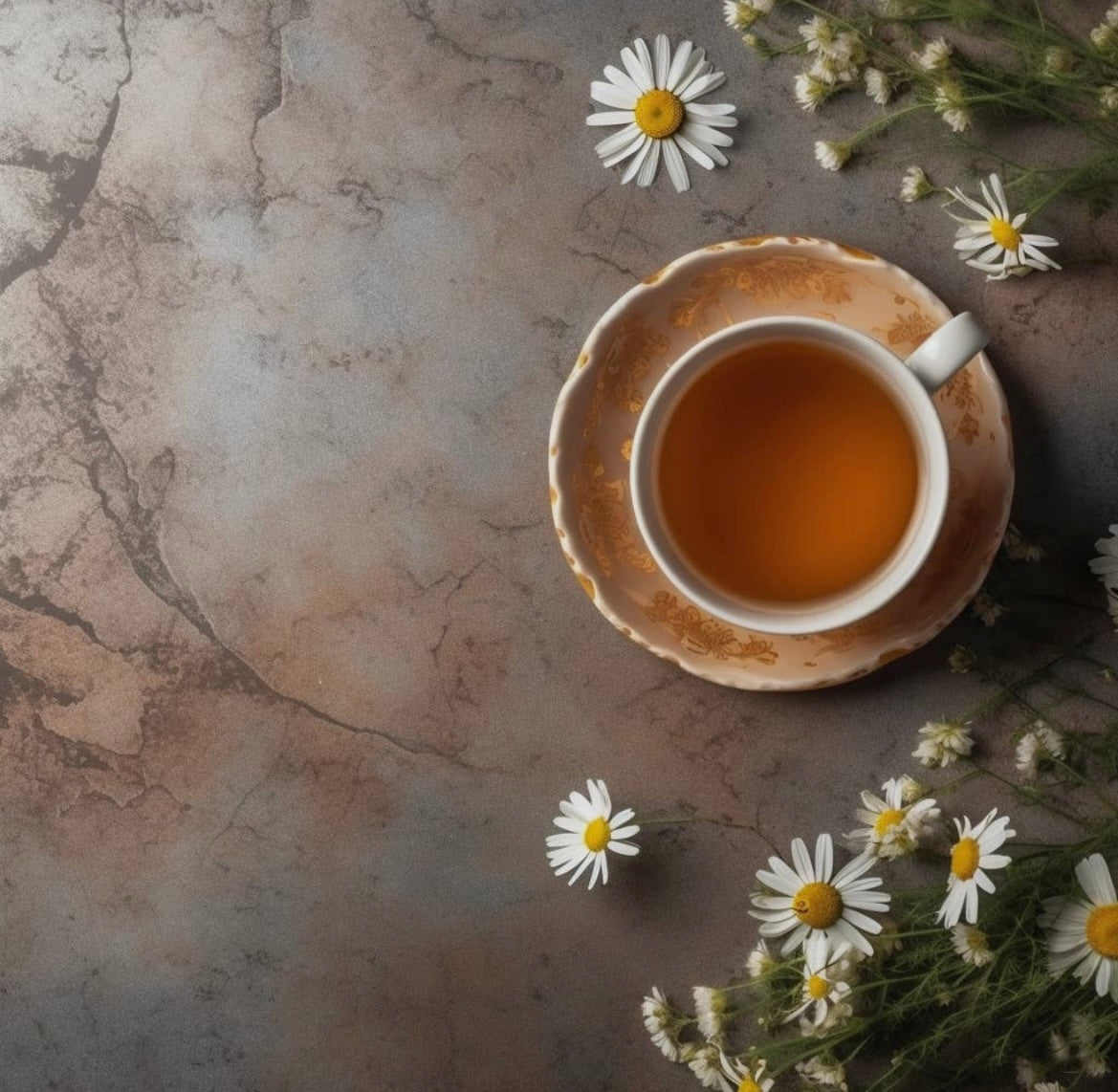 BIBLE VERSE TEA "THE LORD LIGHTS UP MY DARKNESS" CHAMOMILE