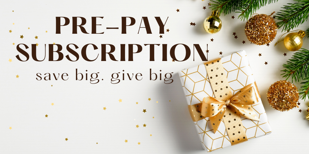 Pre Pay Coffee Subscription