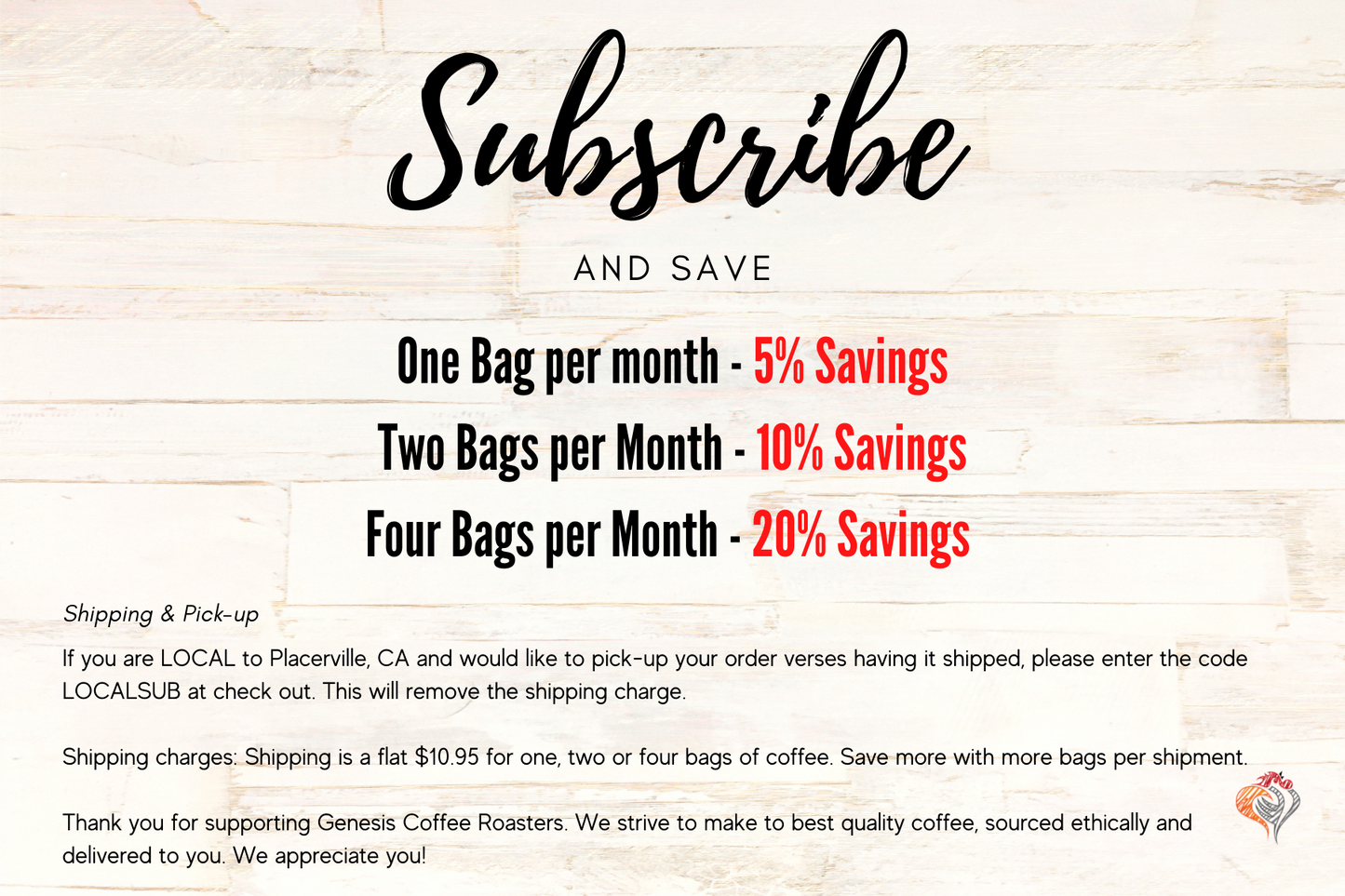 Organic Peru - Subscription