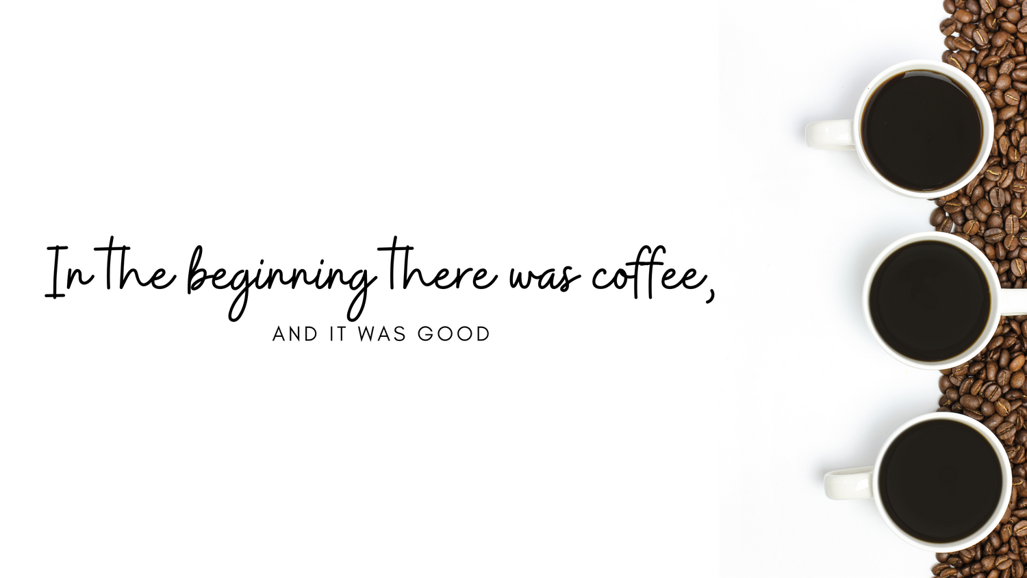 In the beginning there was coffee and it was good - Genesis Coffee Roasters
