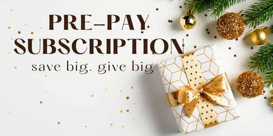 Pre Pay Coffee Subscription